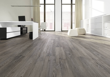 Joka - Deluxe Designboden Klebvariante, Wormy Grey Fir 5528