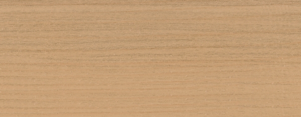 Kernsockelleiste für Designbeläge Nussbaum hell