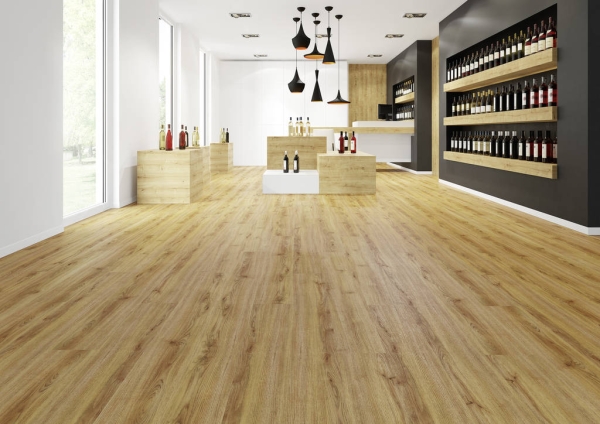 Joka - Deluxe Designboden Klebvariante, Cozy Oak 5412