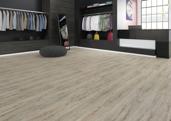 Joka - Deluxe Designboden Klebvariante, Grey Driftwood 5518