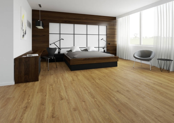 Joka - Deluxe Designboden Klebvariante, Honey Oak 5524